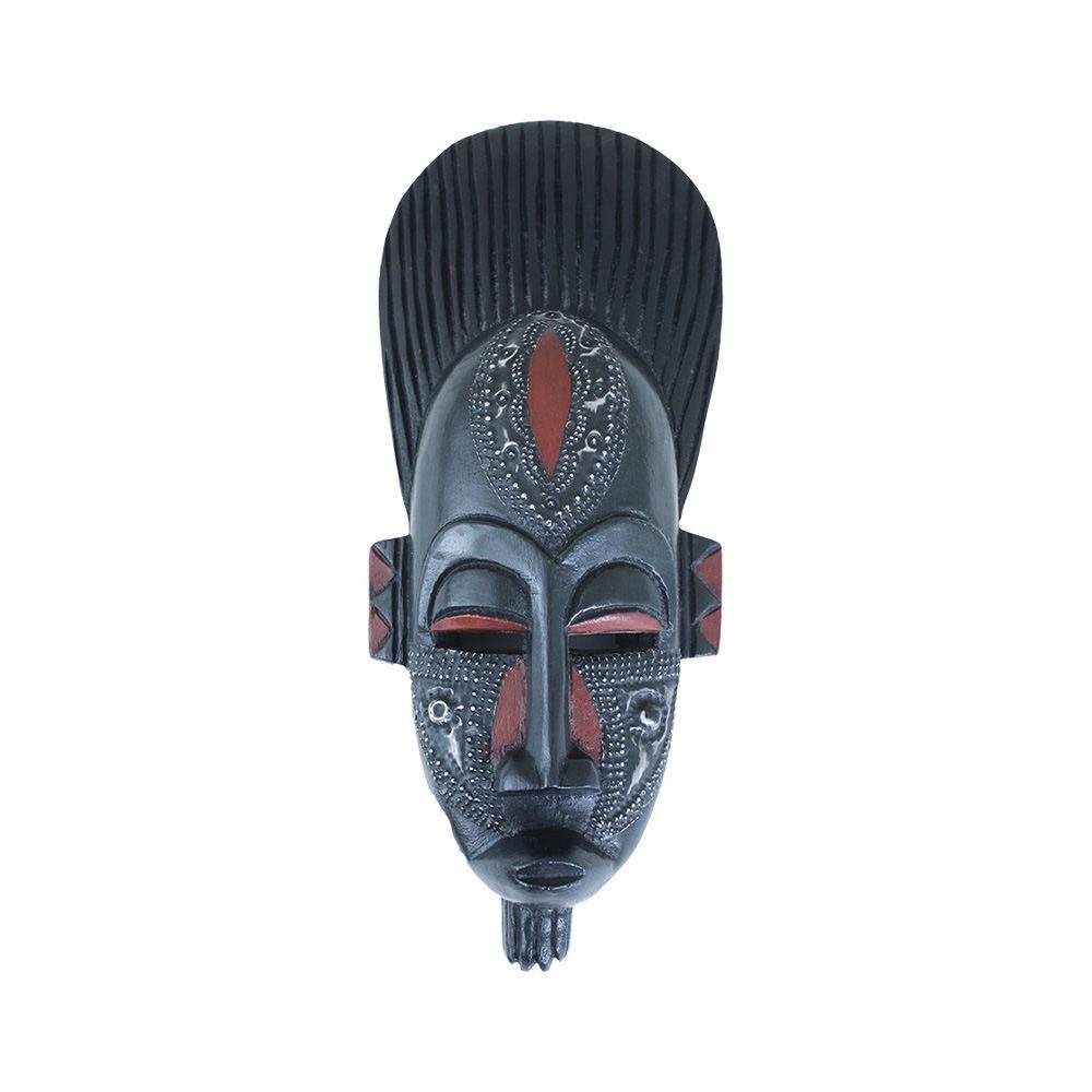 Ghanian Fang Mask with Metal Detail 🇬🇭